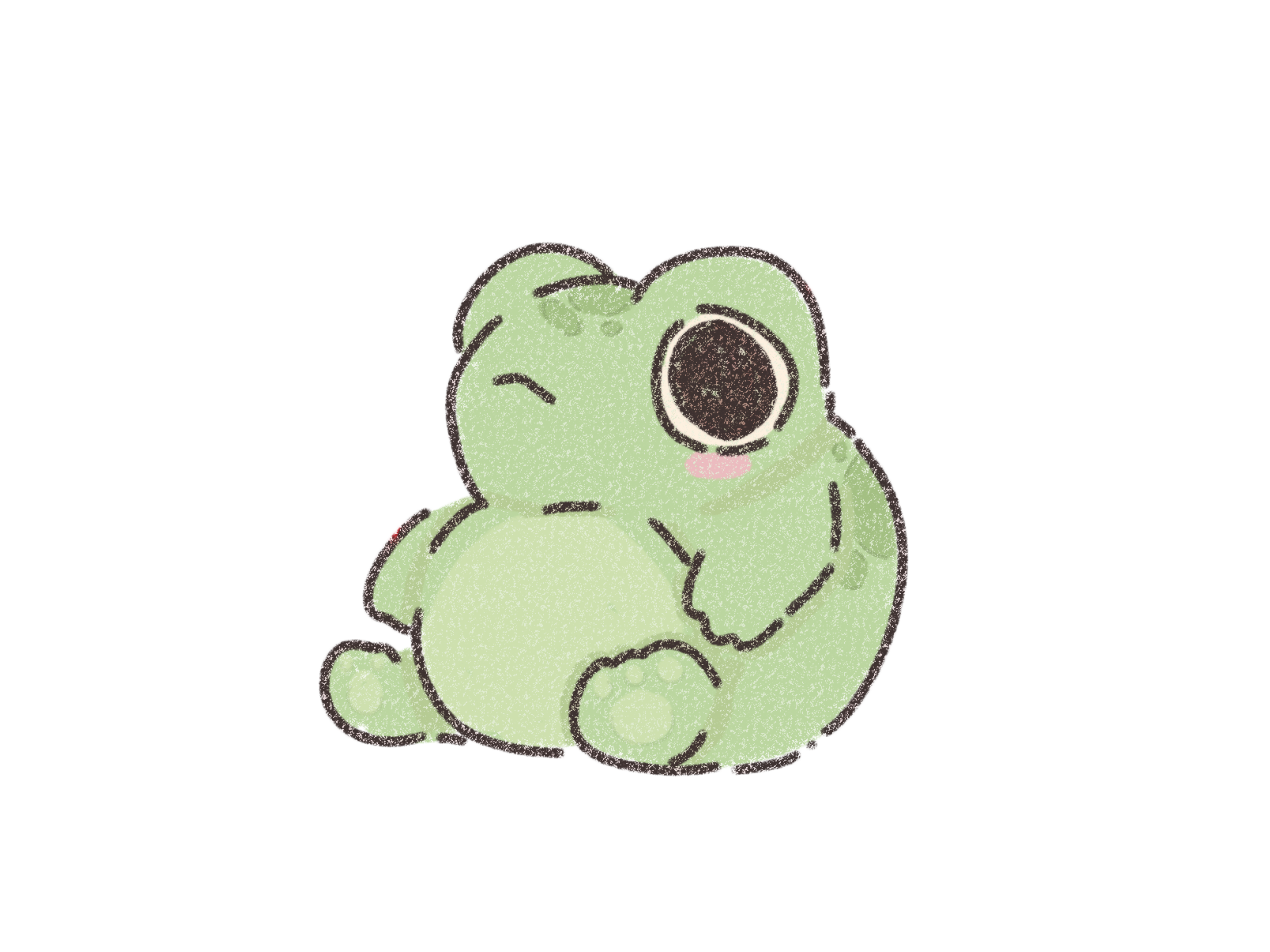 Lilypad Froggo Mascot
